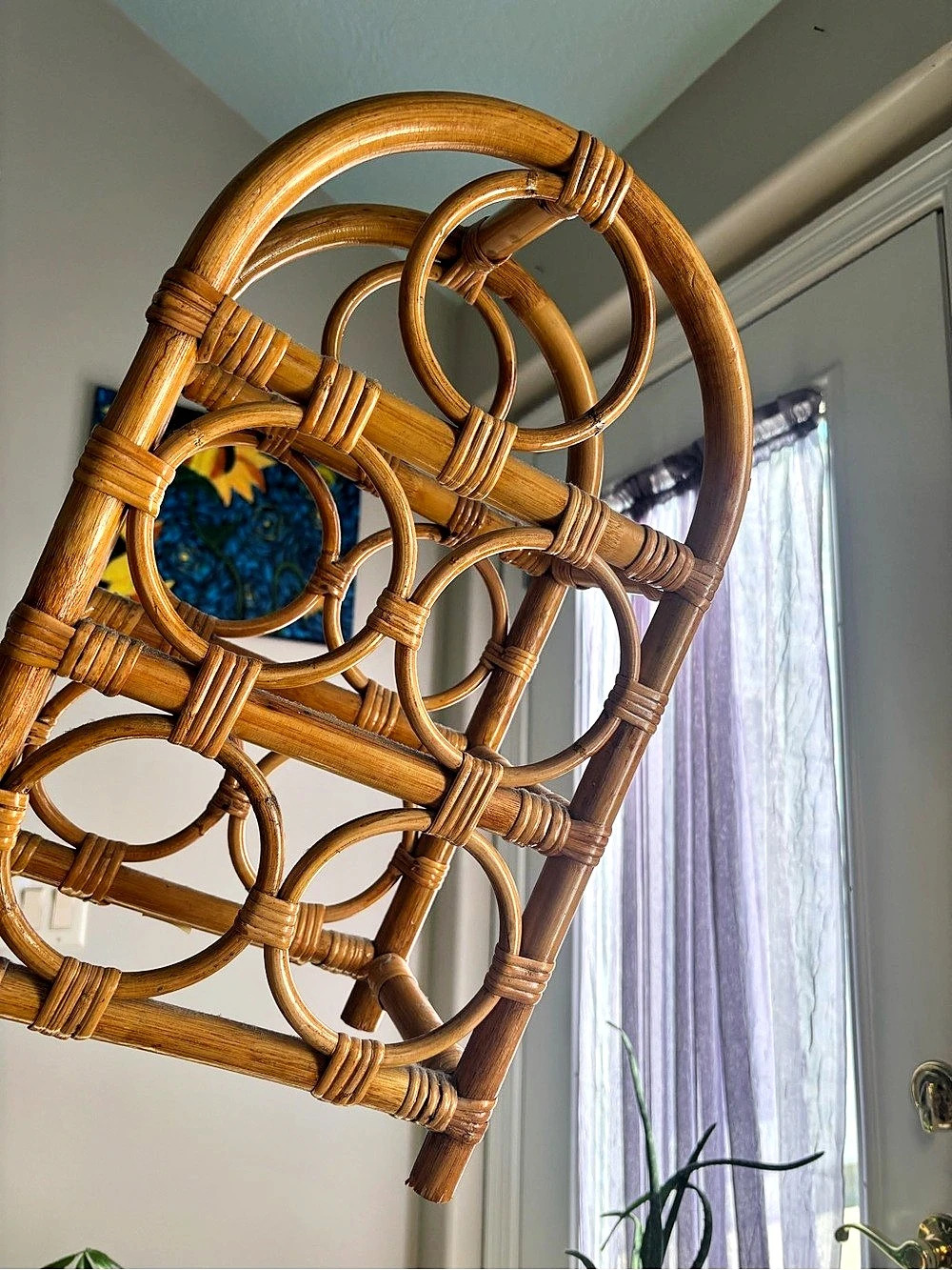 Rattan Wine Rack - Picture 8 of 10